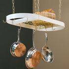 N-a Rogar Copper Oval Pot Rack With Grid Hammered 0757131026446
