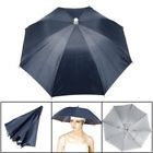 N-a Sourcingmap Navy Blue Fishing Outdoor Sports Polyester Umbrella 0609613989698