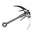N-a Ti Handmade Outdoor Carabiner Grappling Hook Folding Claws 630910376225