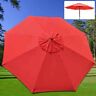 N-a Unbranded Megabrand Ribs Umbrella Cover Canopy Red Replacement 0617401640973