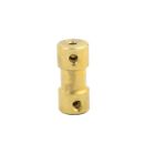 N-a Uxcell To Brass Shaft Coupling Coupler Motor 0604267501678