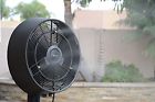 Newair Outdoor Cooling Misting Fan Oscillating Adjustable Height Tilts Oscillates Cools 854001004747