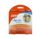 Off Clip On Mosquito Protection Refills 2 Ea Pack Of 9 046500703195