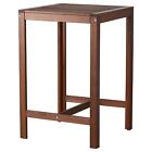 Oik-502.880.42 Hagberg Ikea Pplar Bar Table Outdoor Brown Stained