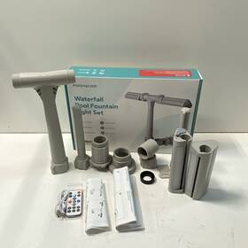 Poolhacker Ph-wfl01 Waterfall Pool Fountain Light Set