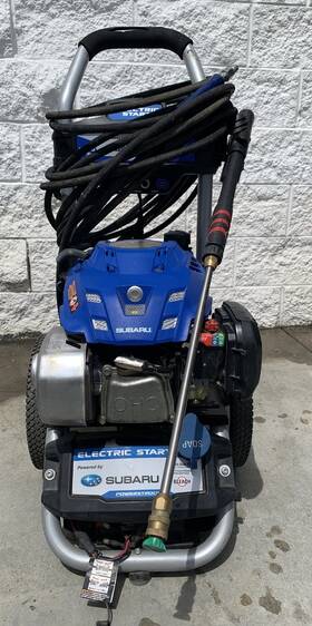 Power Stroke Ea190v Powerstroke 3100 Psi Gas Pressure Washer With Subaru Engine And Electric Start