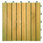 Pr-375636 Pemberly Row Premium Plantation Interlocking Deck Tile Slats 680270382992