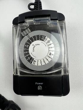 Prime Uttn02411 15-amp 2-outlet Indoor/outdoor Mechanical Residential Plug-in Timer Tested