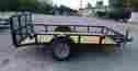Pt5x10 Unbranded Utility Trailer 5x10 Dove Tail With Gate