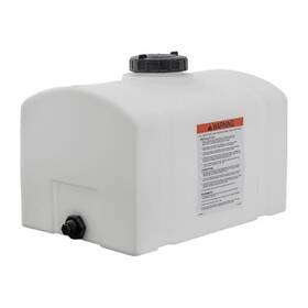 Romotech 724920145497 82123899 Polyethylene Domed Reservoir Water Tank 26 Gallon Made Inch