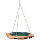 Se504 Songbird Essentials Mini Hanging Bird Bath Feeder Green 645194005044