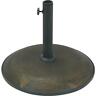 Sl-usc-01a Outdoor Expressions Round Bronze Concrete Umbrella Base 009326805825