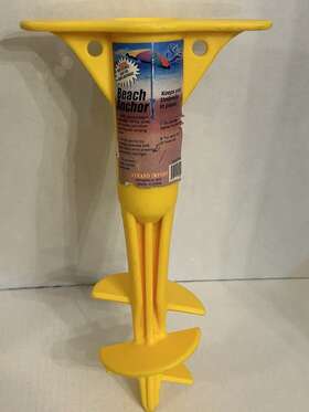 Strand 793571999490 Import Beach Anchor - Umbrellas Fishing Poles Tent Stakes New -orange Strand 793571999490 Import Beach Anchor - Umbrellas Fishing Poles Tent Stakes New -orange