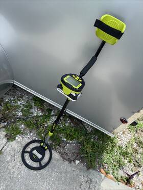 Sunjoe 842470129146 Sun Joe 24v-mdtcr1-ctmetal Detector 10 Inch Cordless 1 Battery