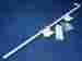 Sv38305n-36wh Sv38305n Gate Drop Nationwide Lot Of 2 Rod W Double Flange Bracket White