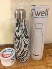 Swb17-lenz Swell Textile Collection Insulated Bottle Noir Zebra Free Shipping Well