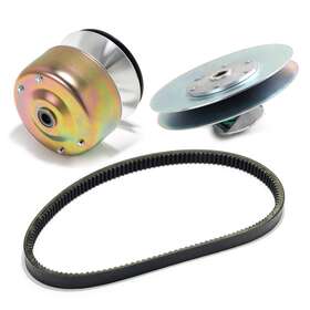 Zh-atv-000047-m-r5 Tarazon Primary Secondary Driven Clutch Belt For John Deere Tx Turf 4x2 Gator Utility