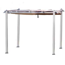 10alperg Titan Distributors Inc. Pergola Sun Shade Canopy For Outdoors Patio And Lawn Decor 10 Inch X