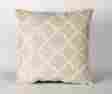 To-4132 12 Furniture Barn Usa Modern And Contemporary Crochet Tile Pillow White Handmade Various Sizes
