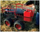 Tx159 Yutrax New Heavy Duty Steel Mesh Utility Trailer