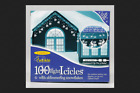 V84b41a1 Celebrations Incandescent Snowflake Icicle Light Set Clear Lights 843518008942