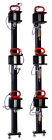 Tg3000 Vinyl Trailer Coated Trimmer Rack Locks 3 Included Holds Three
