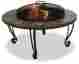 Wad820sp 012300981552 Endless Summer 34 In Slate Marble Firepit With Copper Accents