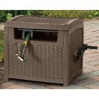 Wicker Hose Mocha 175-foot Garden Outdoor Reel Water