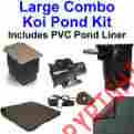 Wpspvclc5 Patriot 20 X Pvc Pond Kit 6 Skimmer 22 Savio Waterfall 4000gph Pump 701160119112