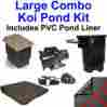 Wpspvclc7 Patriot 15 X 25 Pvc Pond Kit 6 Skimmer 22 Savio Waterfall 4000gph Pump 701160118832