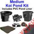 Wpspvcmda9 Pond 3000gph Pump Pvc Medium Kit 16 Skimmer Waterfall 15 Oasis