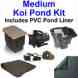 Wpspvcmdp2 Kit Waterfall 4000gph Med Skimmer Pump Pvc Crystal 20 Pond