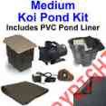 Wpspvcmdp4 Pond 20 Kit Skimmer Pump 4000gph Waterfall 25 Pvc Med Crystal 15