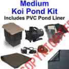 Wpspvcmdp9 Pump 20 15 Waterfall Pvc Skimmer Crystal Med 3000gph Pond Kit