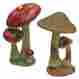 Xbqm223001 Xoticbrands Mystic Forest Red Mushroom Statue 711033091643