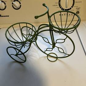Y&k Decor Hg1102 Metal Bicycle Plant Stand Flower Pot Holder Display Garden Yard Planter Trsh