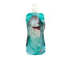 Lysb00a27yi3g-sprtseqip Zees Creations Cb1039 Dolphin Pocket Bottle With Brush
