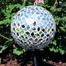 Zib-564-2pk Sunnydaze Decor Round Mirrored Diamond Mosaic Outdoor Gazing 819271029739