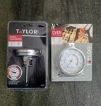 New Stainless Taylor Smoker Thermometer 814GW With Oven 5932. Fixed Price $7.95.