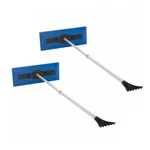 Snow Joe 2 Pack Windshield Ice Scraper, Car Window Removal Broom For Winter. Fixed Price $44.99.