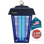 Flowtron Bug Zapper, 1.5 Acre Of Coverage Mosquito 80W Bulb & 5600V Grid. Fixed Price $72.89.