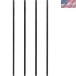 Vintage-style 3/4'' X 48'' Iron Pipe Connectors Pack For Unique Furniture. Fixed Price $80.99.