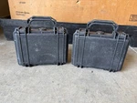 Two Pack! Pelican 1120 Protector Cases 8.41 X 6.76 3.87 In Black. Fixed Price $45.00.