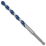 Bosch Bluegranite Turbo HCBG12T Hammer Drill Bit, 3/8 In Dia, 6 Oal, Milled F. Fixed Price $16.80.