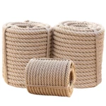 Twisted Manila 4 Strand Natural Fiber Cord Ropes Landscape Fitness Dock Decor. Fixed Price $68.38.