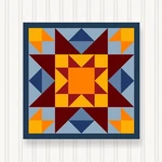 Barn Quilt Square, 8 Sizes, Outdoor & Indoor Wall Art, Home Decor, BQ117-03. Fixed Price $366.20.