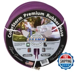 Dramm Colorstorm Premium Rubber Garden Hose, No Kink, 518 Burst Psi, 5/8"X50'. Fixed Price $95.96.