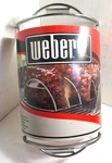 New Weber Stainless Steel Rib Rack, Bbq Grill Smoker, Free Shipping. Fixed Price $19.99.