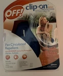 Off! Clip-on Fan Circulated Mosquito Repellent W/ 1 Refill New. Fixed Price $19.00.