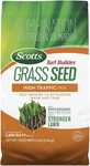 Scotts Turf Build Grass Seed High Traffic Mix 5.6LB Covers 2800 Sq Ft. Fixed Price $42.99.
